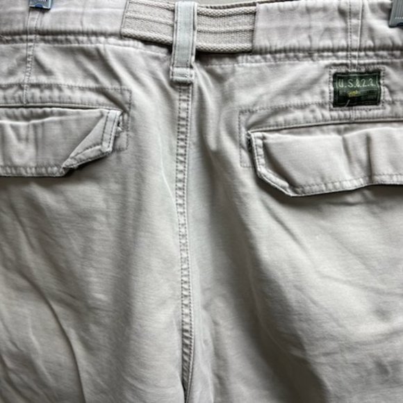 Old Navy Mens Cargo Shorts Cream/Tan 38 Waist - Picture 5 of 9